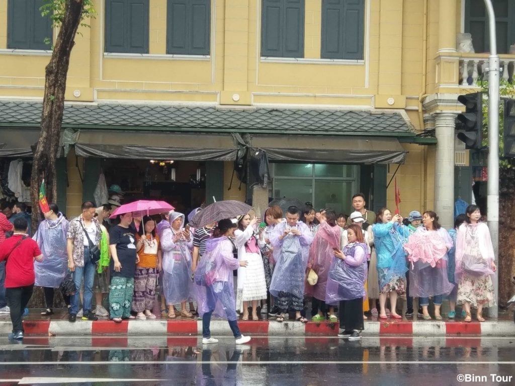 Rainy day in Bangkok