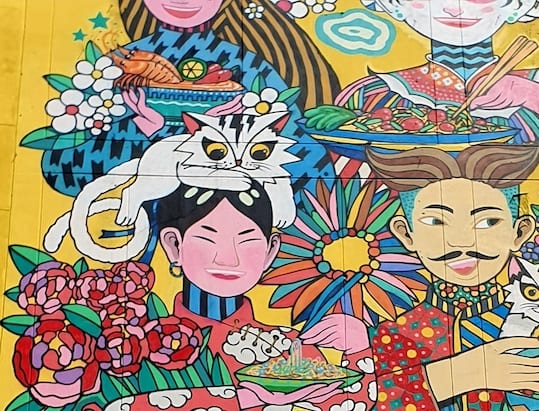Street art in the Creative District
